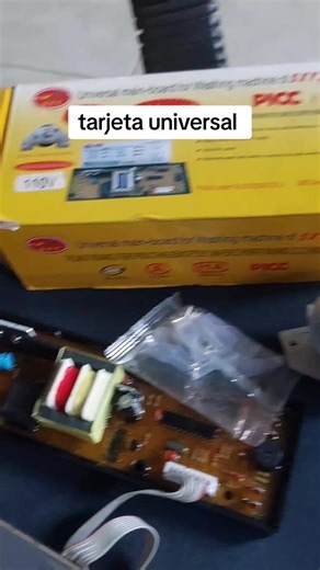 Tarjeta Universal para Lavadoras: Guía de Instalación