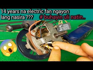 14 years na electric fan ngaun lang nasira electric fan repair JM TUTORIAL.