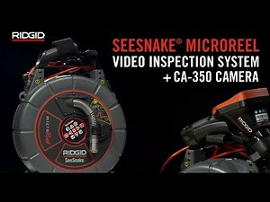 RIDGID SeeSnake® microReel Video Inspection System + CA-350 Camera