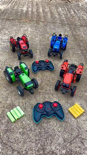 4 remote control farmer tractor 🚜 testing #tractor #farmer #jcb #viral #trending #shorts