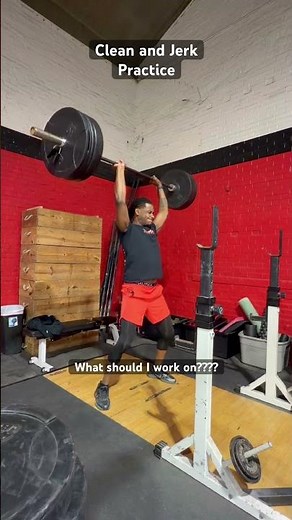 Clean and Jerk practice. CrossFit EMOM. CrossFit training #crossfit #gymlife #challenge