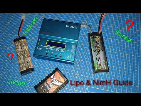 Alles zum Thema Lipos und NimH Akkus richtig Laden, Lagern und ALLES was ihr beachten müsst !!!