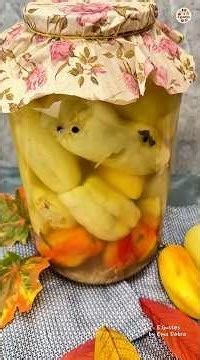 Cabbage-Stuffed Peppers in Jars for Winter | Crunchy and Delicious Pickles