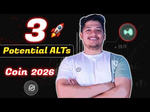 Top 3 Coin To Potential In 2026 🔥 - Top Gaining Crypto Coins Today 🚀