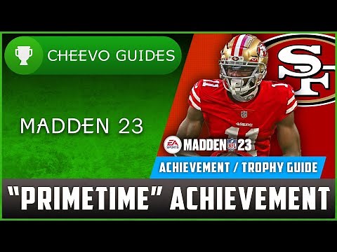 MADDEN NFL 23 - Primetime | Achievement / Trophy Guide (Xbox/PS) *How to Celebrate for 50 Yards*
