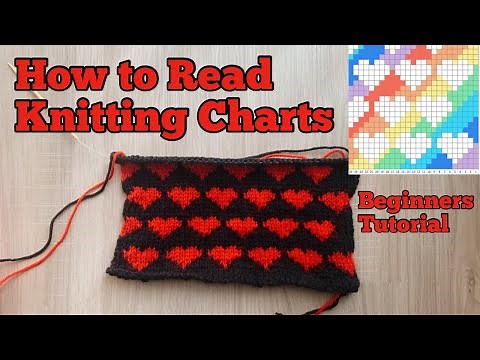 How To Read A Knitting Charts For a Beginner | Knitting Charts | Reading Charts
