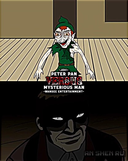 peter pan#vs mysterious man |#jovi #wanseeentertainment#peterpan#mysteriousman#captainhook
