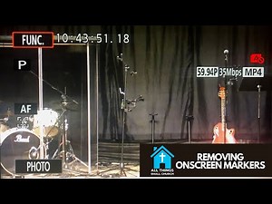 REMOVING ONSCREEN MARKERS FROM YOUR CAMERA FOR A CLEAN HDMI OUT (CANON)