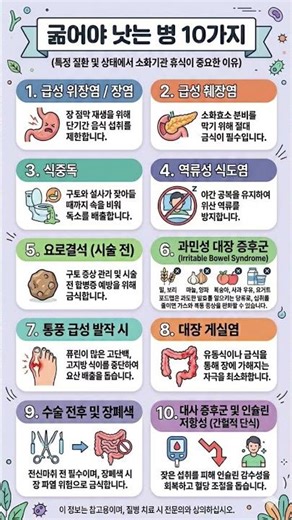 굶을 때 치유되는 10가지 신체 신호! 소화기관 휴식이 중요한 이유를 지금 확인해보세요.