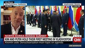 This the moment North Korea's Kim Jong Un met with Russia's Vladimir Putin. It's the sixth world leader Kim has met since 2018. Follow live updates from the summit here: https://cnn.it/2ZuJQCI | CNN