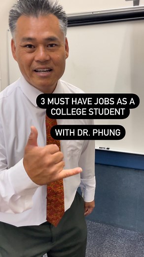 Dr. Phung’s Insider Picks: 3 Must-Have College Jobs to Elevate Your Resume #college #collegelife #resumebuilding | BYUH Professional Writing Minor