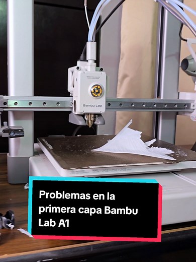 Solucionando problemas de la primera capa en Bambu Lab A1