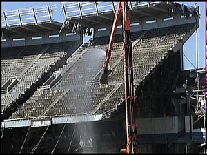 Old Yankee Stadium Demolition: 3/10/2010