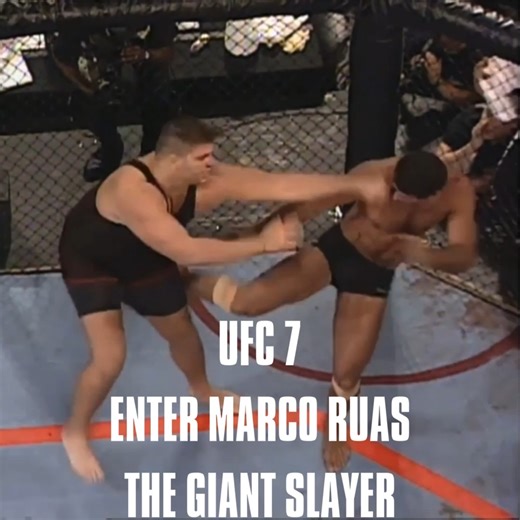 MMA History Chronicled on Instagram: "Event Name: UFC 7: The Brawl in Buffalo Location: Memorial Auditorium, Buffalo, New York Date: September 8, 1995 Most Notable Fighters: Ken Shamrock, Marco Ruas (Debut) ➡️ Click the link in bio to explore classic, event worn memorabilia and merchandise! Marco Ruas arrived in the UFC as a complete mystery. Despite being a 4x Brazilian Muay Thai Champion, a Boxing Champion, and the reigning Vale Tudo Champion, very little was known about him — they didn’t even