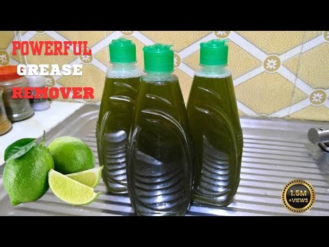 Homemade Powerful Cleaner & Grease Remover That Leaves Surfaces Sparkling!