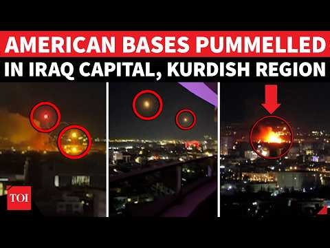 Iran-Allied Fighters 'Blow Up' U.S Bases In Iraq; Ammo Depot Explodes In Erbil, Blast Rocks Baghdad