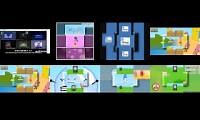 Mix of 8 videos from youtube : YTPMV Scan nineparison