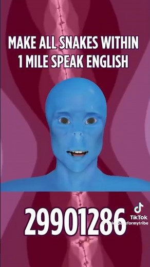 Stop scrolling blue alien