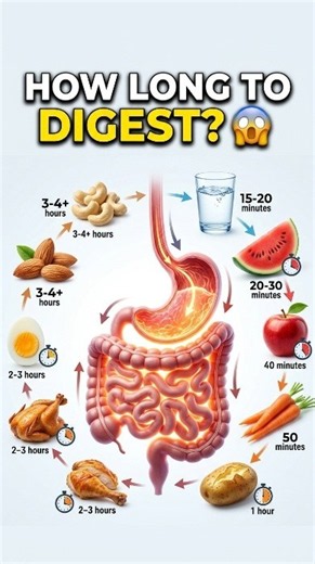 How Long Does Food Take to Digest 😱 Digestion Times Explained