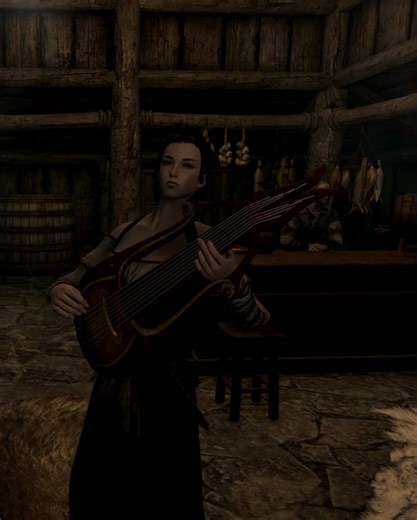 The bard at Vilemyr Inn is pretty badass 😮‍💨🔥🔥🔥 #skyrim #fyppppppppppppppppppppppp #skyrimmodded