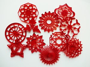 Architecture "Snowflakes" Created from World-Famous Building Plans