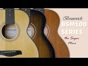 Brunswick BSM100 Super-Mini Series of Acoustic Guitars