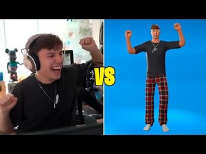 50 CELEBRITIES Doing FORTNITE Dances in REAL LIFE (Clix, Katty Perry, Kai Cenat, IShowSpeed)