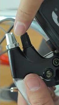 How to install the front brake line