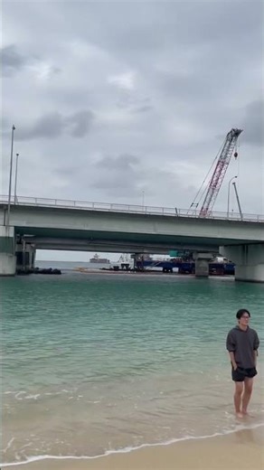 Beach in Naha, Okinawa. JAPAN