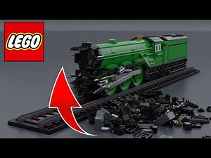 Lego Flying Scotsman Steam Train Speed Build