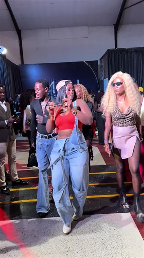 Happening Now: Beautiful Winnie Nwangi and B2C live at Miss Universe Uganda Sashing Ceremony #missuniverseuganda #zayrababy #sheebah #bricepromotionz