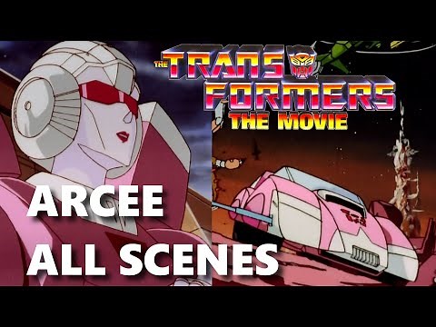 Arcee: Transformers Movie 1986 all scenes