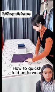 Folding boxers | Precious Chibuzor Eke