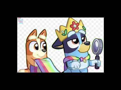 bluey fan art tribute - cloud nine ( owl city )