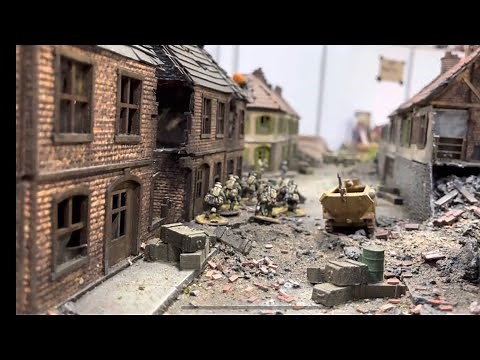 Bolt Action Band of Brothers Board Showcase UKGE NEC #warlordgames #boltaction #ww2 #bandofbrothers