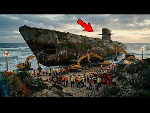 Abandoned submarine refurbished with epoxy floors and premium plastic hull