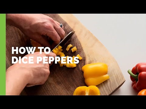 How to Dice a Bell Pepper