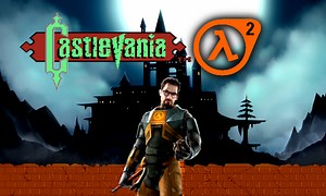 Half-Life 2 Castlevania map by M0rtanius addon