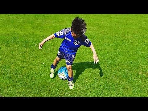 7 Year Old Wonderkid Showing Amazing Football Skills for Kids