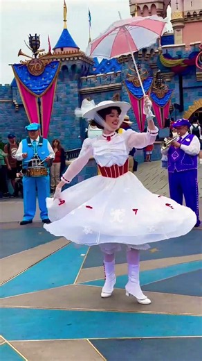 Mary Poppins Dancing with the Disneyland Band | Disneyland