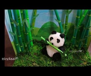 Kids Summer Crafts_Diorama: Made With Shoe Box,Straw and Pompoms