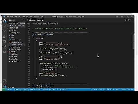 FreeRTOS On ESP32 Lesson 28: Notification Sync