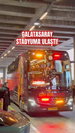 🟡🔴Galatasaray Kafilesi Stadyuma Geldi!