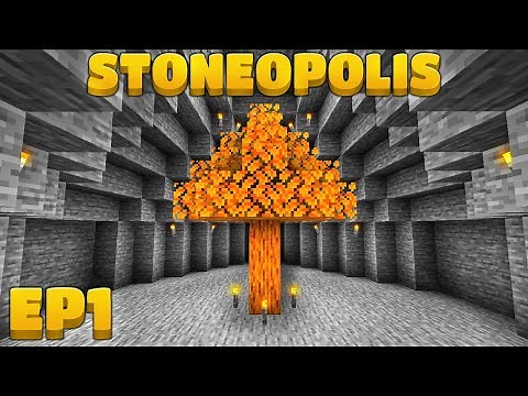 THE BEST STONEBLOCK MODPACK? EP1 | Minecraft Stoneopolis [Modded 1.20.1 Questing Stoneblock]
