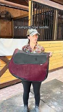 Different types of saddle pads explained ❤️