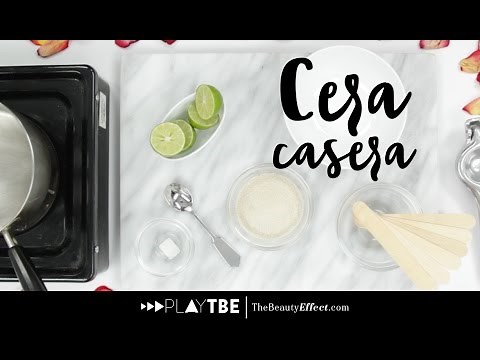 Cera para depilar casera