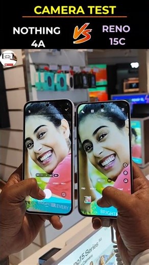 Nothing Phone 4a vs Oppo Reno 15C Camera Comparison | #shorts #nothingphone4a