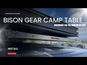 OX PRO Under Roof Rack Table Install – Making It Work Under an Alu-Cab LT-50!