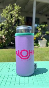 Cool down with a Coldie! Bring a little ALOHA to your next pau hana with our NEW 100% Neoprene Coldies—perfect for summer sunset drinks with friends! https://bit.ly/405kQBn #alohacollection #travellightwithus #splashproof #summeressentials #coldie #coozie #summer #summerdrink | ALOHA Collection