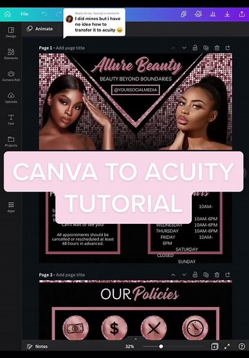 Canva to Acuity Tutorial: Step-by-Step Guide